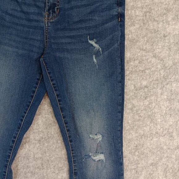 Kendall + Kylie The Ultra Babe Skinny 11/30 Midrise Distressed Denim Slim Fit​​ - Picture 9 of 16